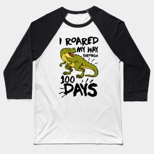 100 Days Of School T-shirt Baseball T-Shirt